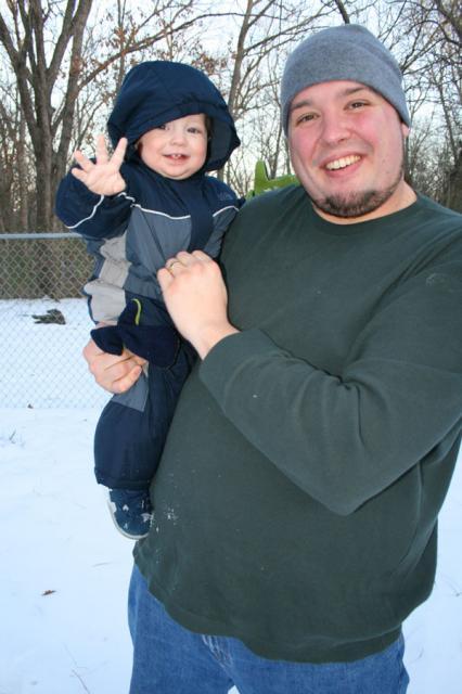 It's cold out here, Mama! ~ December 26, 2009