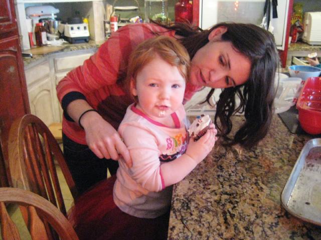 No, Mom, you may NOT have a bite!