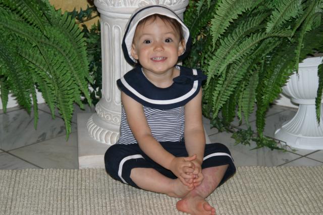 Test shots, and Gracie practicing her smile!