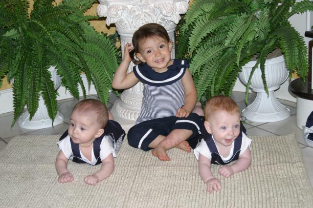 Let's try with just 3 while Major gets a snack...