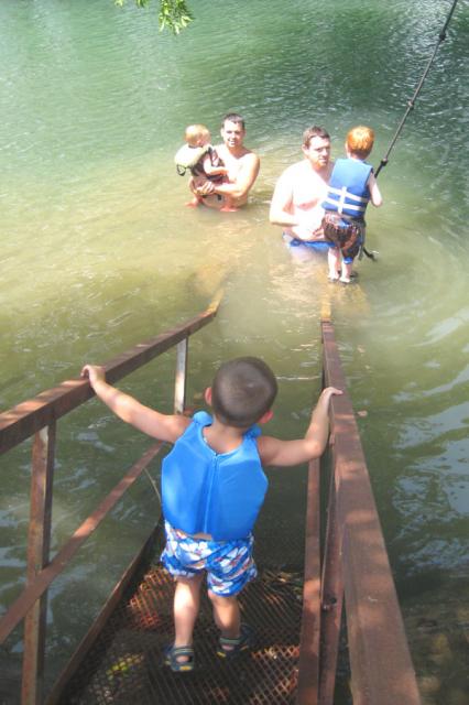 Major making his way down