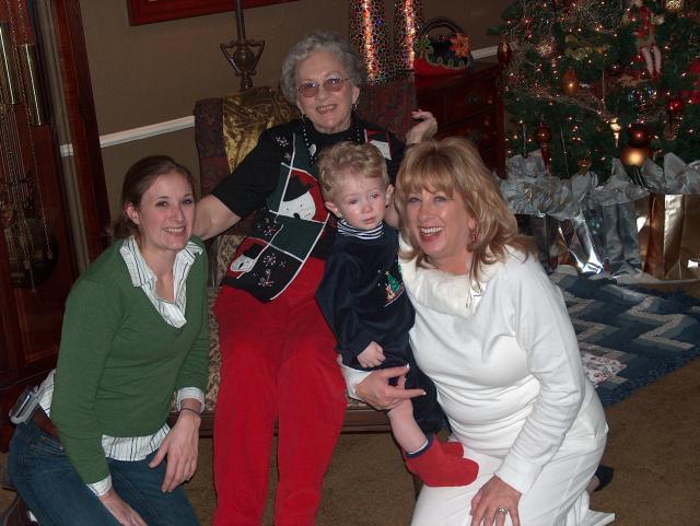 Candace, Grandma, Logan & Molly