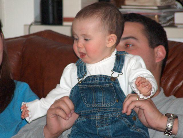 Gracie says, "Is Christmas over yet?"