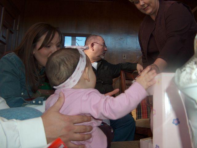 A present for Gracie from Grandad & Missy!