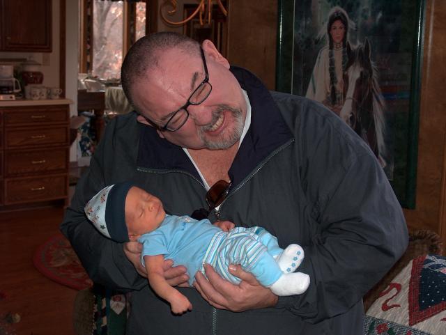 Uncle Mike being silly