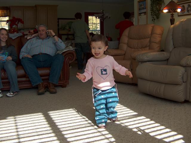 Singing & dancing for the camera!