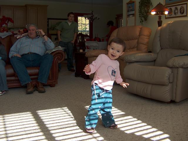 Singing & dancing for the camera!