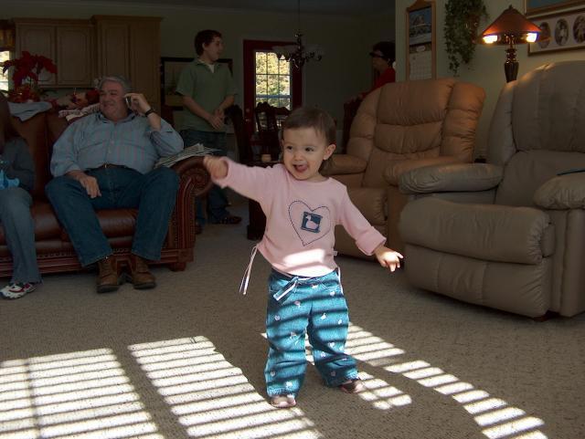 Singing & dancing for the camera!