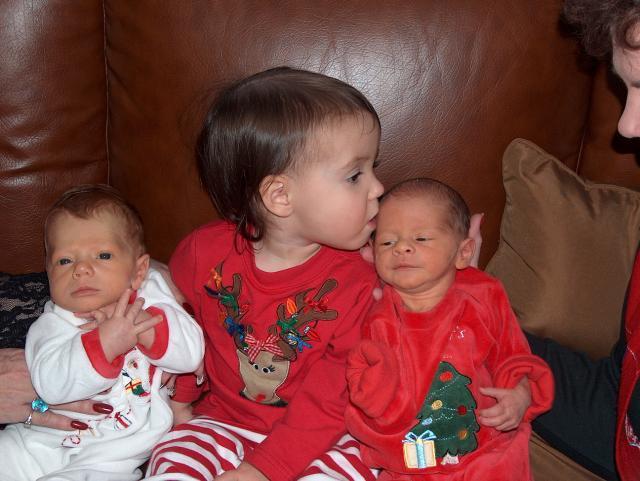 And a kiss for baby Ty, too!