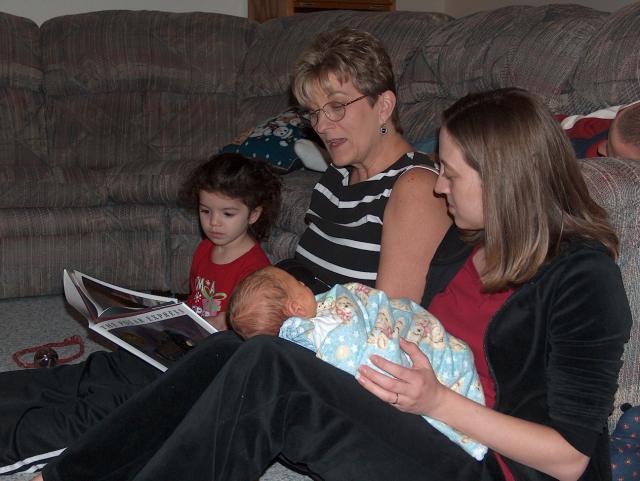 Ty slept through the story!