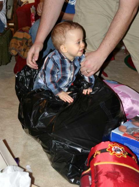 Don't throw the baby out with the wrapping paper!