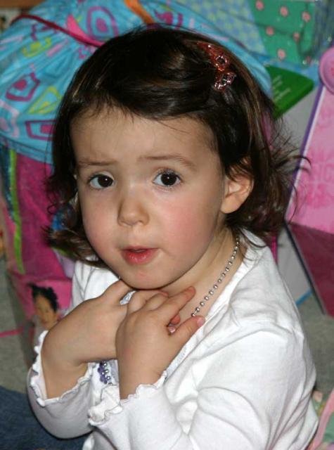 Nooo, I'm not ready for pictures! I don't have all my jewelry on yet!