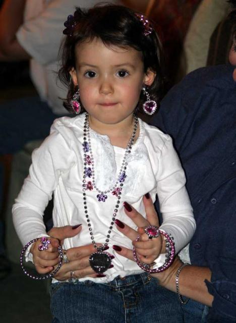 All glittered up and ready for my photo shoot now!