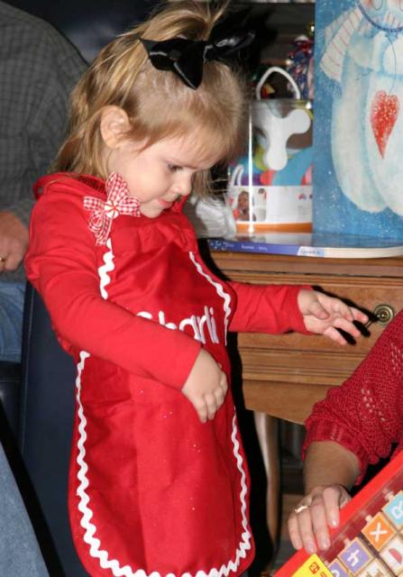 Hey, this apron has my name on it!