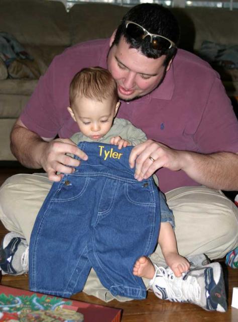 Hey, these overalls have my name on them!