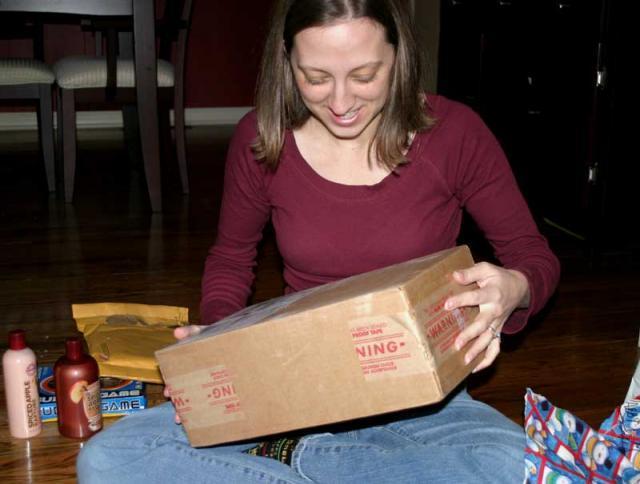 Hmmm, what's in here?