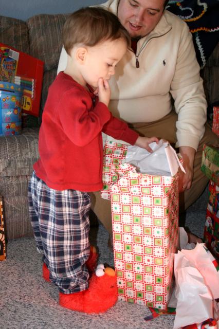 Hmmm, should I finish opening it or not?