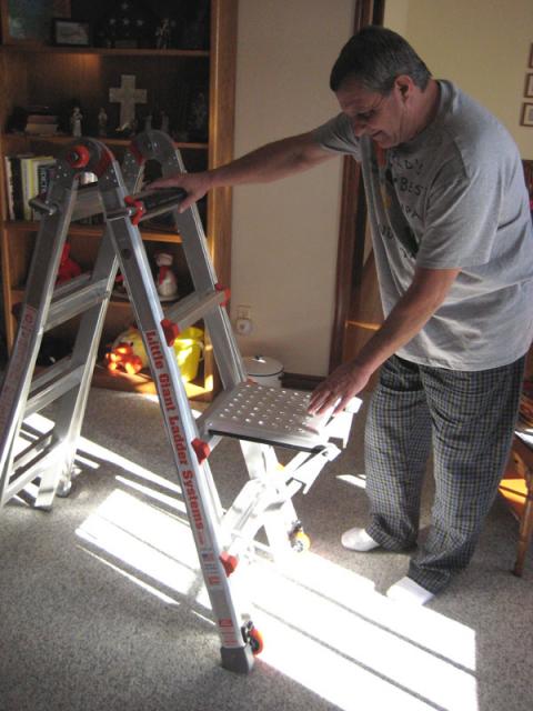 Taking the new ladder for a spin