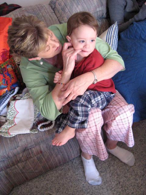 She even came away with all her fingers!