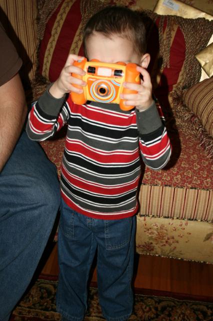 Tyler's first camera!