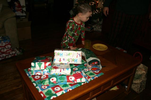 He came -- and he ate his cookies and drank his milk!