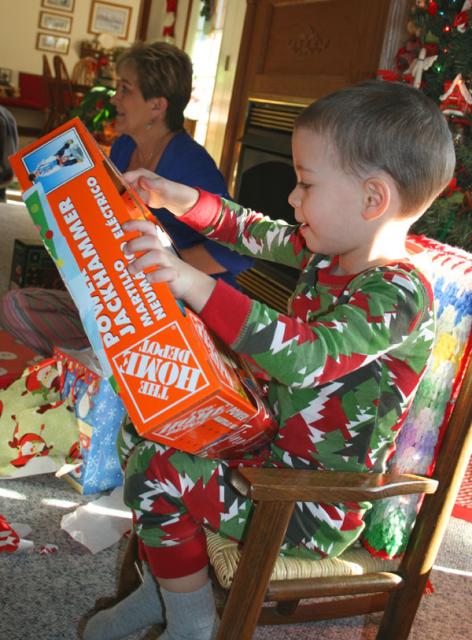 Because every three-year-old needs a jackhammer