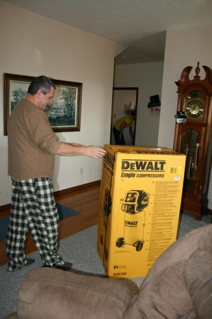 A new air compressor!