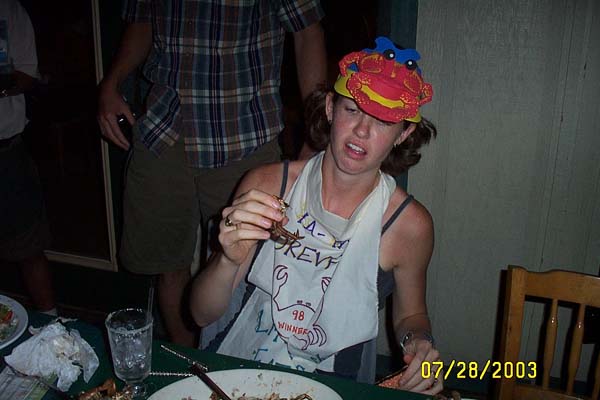 Jenna & the Crab Hat