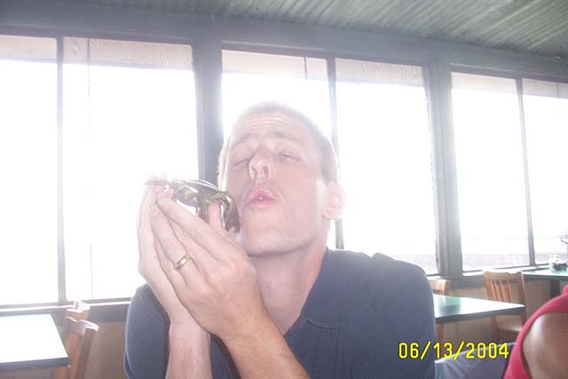 Worshipping the Coveted Crab Trophy