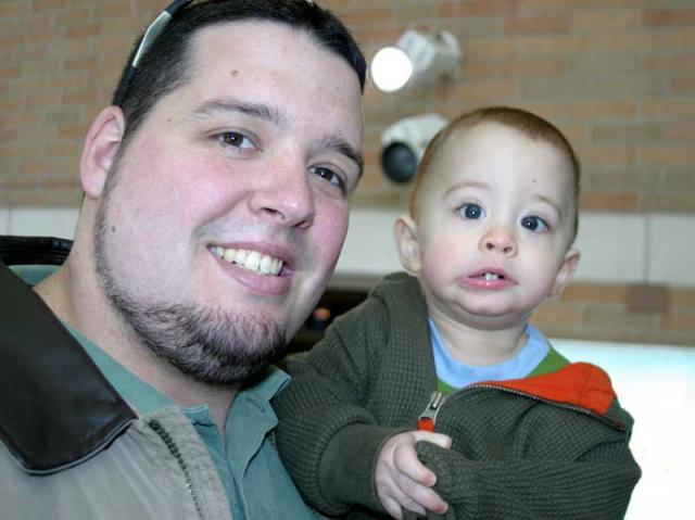 These are their excited faces