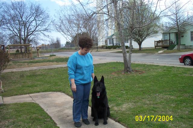 Janet & Bill -- Headed Over to Let Bill in Eddie's Yard