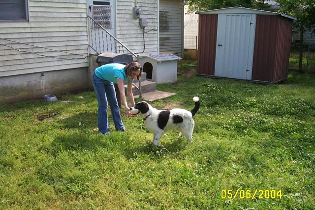 Eddie Likes to Play "Keep Away!"