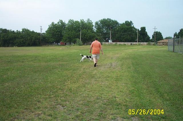 Jake Had to Help Eddie Find the Ball