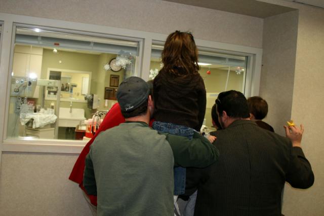 Already drawing a crowd!