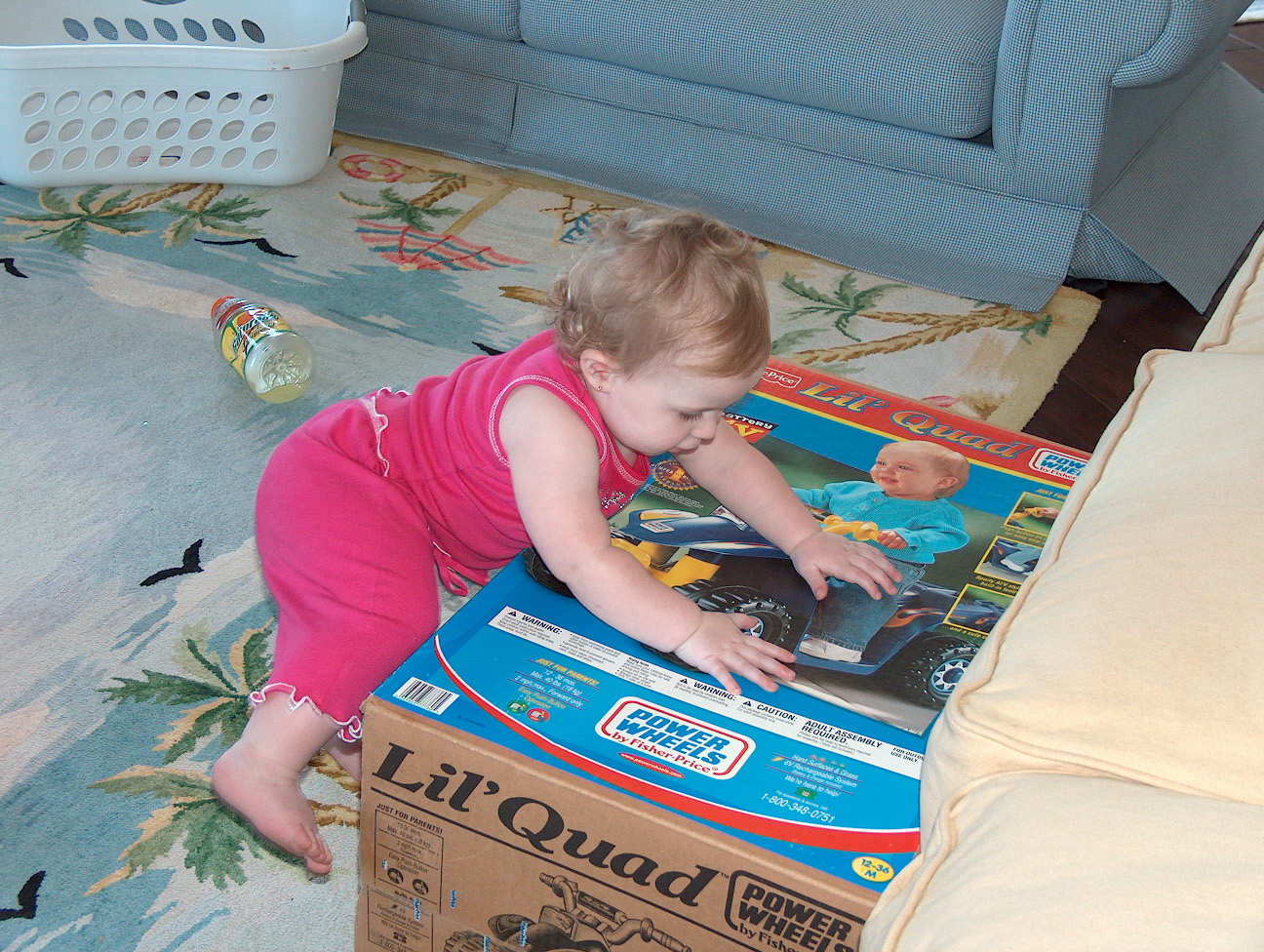 Climbing on this box is so fun!