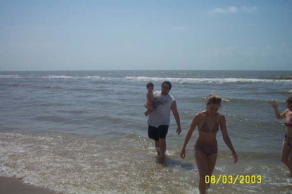 Coming in from a Swim