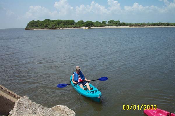 Ryan in the Kayak