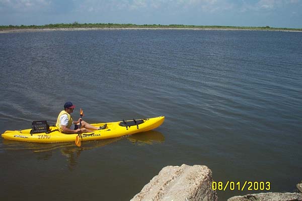 Joe in the Kayak