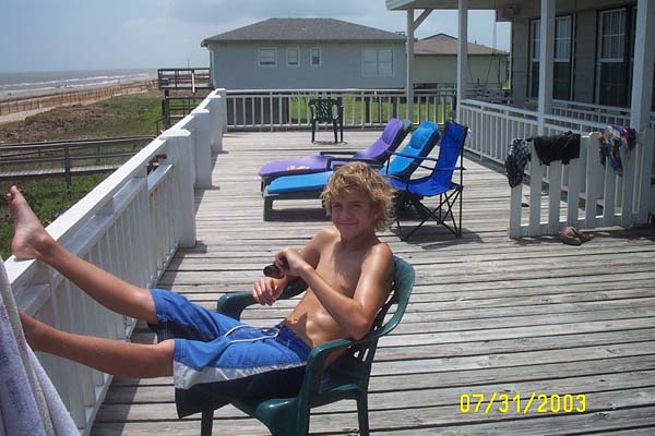 Beach Pics 2003: The Seely Family, the Anders Family, and Jill & Ana