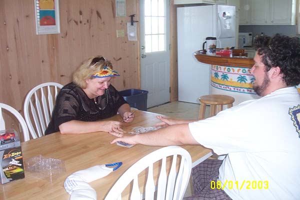 Jake & Angel Playing Speed