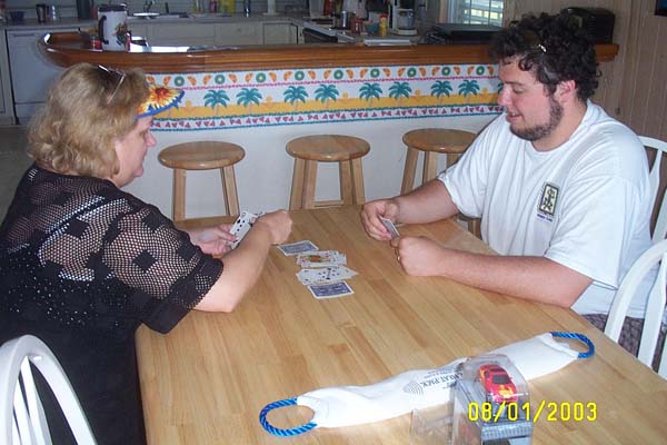 Jake & Angel Playing Speed