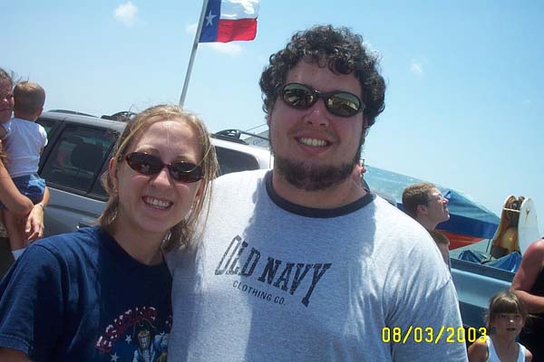 Jake & Abby on the Ferry