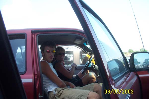 John & Candy on the Ferry