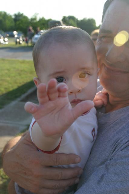 Please can I have the camera? I promise I won't push any buttons!