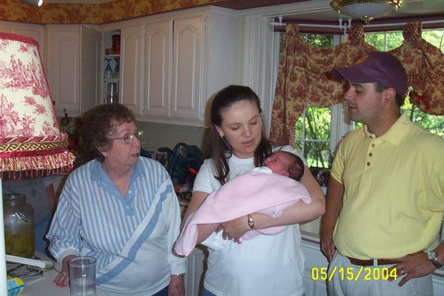 Mamaw, Kelli, Gracie & Kevin