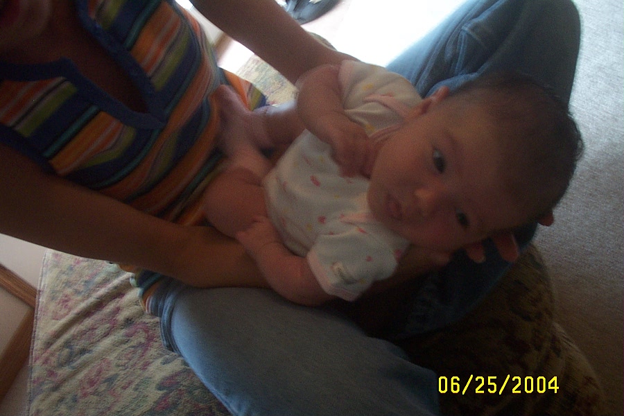 Sticking her Tongue Out at the Camera