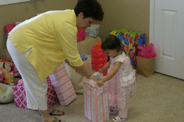 Help me, Aunt Janet!