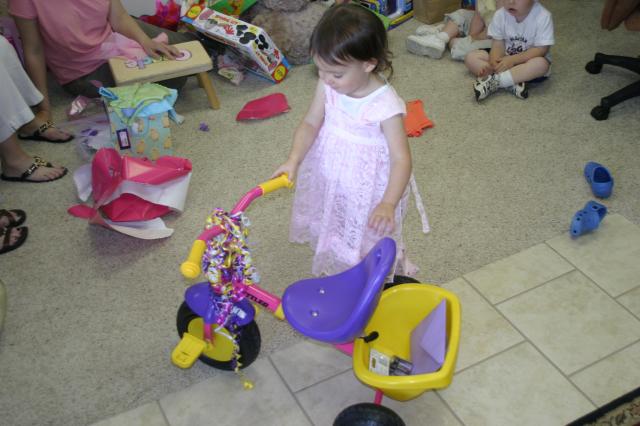 Gracie's got wheels!