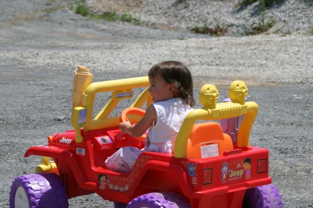 Look out, everyone, here she comes!