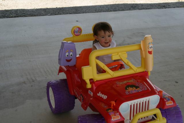 Watch out, I don't brake or turn!